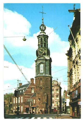 942414 Amsterdam 1965 Munttoren Nette oude kaart Onbeschr beschikbaar voor biedingen