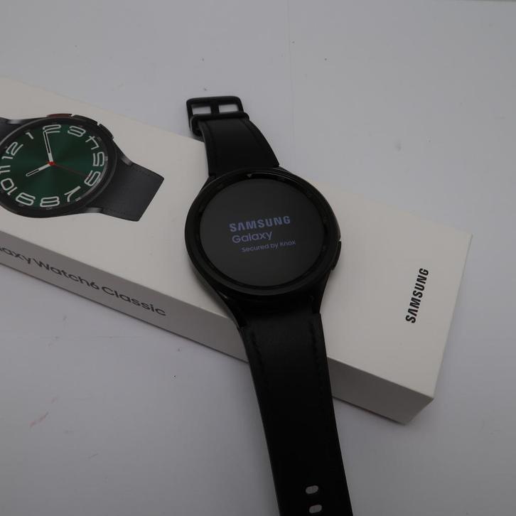 Samsung Galaxy Watch 6 Classic 47mm | in Goede Staat, Sieraden, Tassen en Uiterlijk, Smartwatches, Zo goed als nieuw