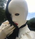 White Fantasy Latex Masker, op maat gemaakt, Hobby en Vrije tijd, Kostuums, Theaterbenodigdheden en LARP, Nieuw, Verzenden