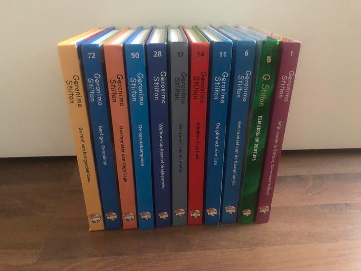 Diverse boeken van Geronimo Stilton, Boeken, Kinderboeken | Jeugd | onder 10 jaar, Zo goed als nieuw, Fictie algemeen, Ophalen of Verzenden
