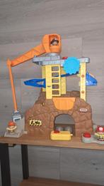 Fisher Price Bouwplaats met hijskraan, Ophalen