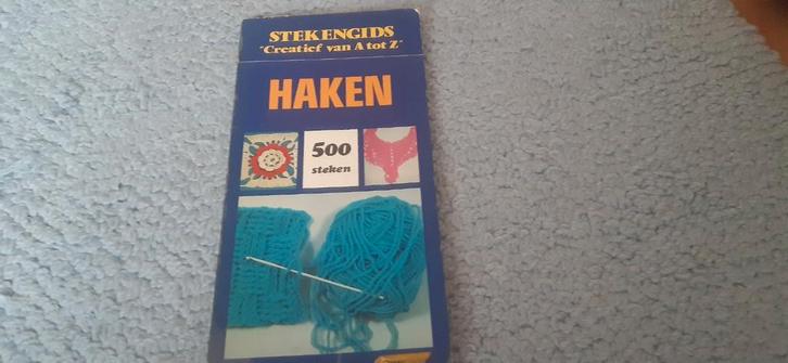 Stekengids creatief van A t/m Z Haken 500 steken, Hobby en Vrije tijd, Breien en Haken, Gebruikt, Haken, Patroon of Boek, Ophalen of Verzenden
