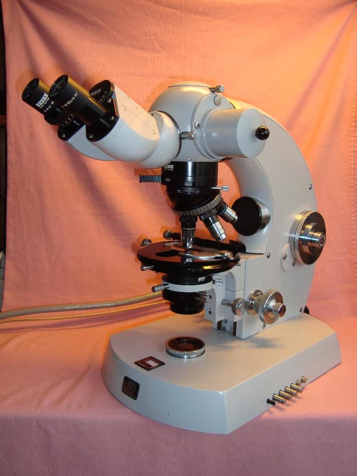 Carl Zeiss FOMI 2 microscoop, Audio, Tv en Foto, Optische apparatuur | Microscopen, Refurbished, Biologische microscoop, 1000x of meer