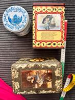 3 x Ouder blik Royco stroopwafels en kunst, Verzamelen, Blikken, Ophalen of Verzenden, Gebruikt