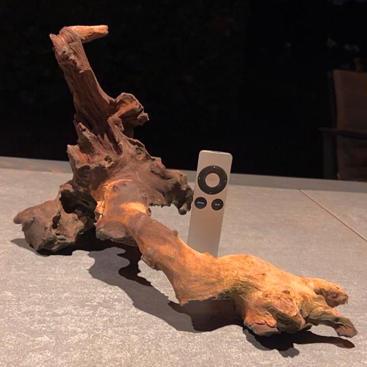 Uniek stuk Spiderwood / Driftwood / Kienhout, Hout Decoratie, Dieren en Toebehoren, Vissen | Aquaria en Toebehoren, Zo goed als nieuw