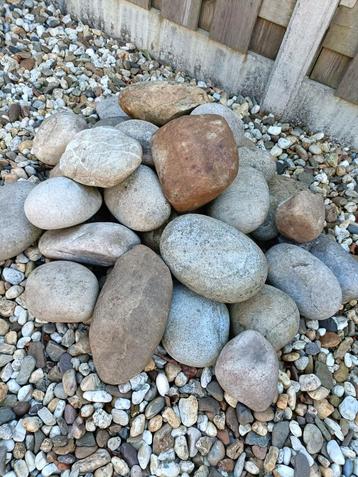 Rivierstenen voor schilderhobby of tuin beschikbaar voor biedingen