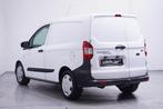 Ford Transit Courier 1.0 Ambiente 100 pk Benzine Airco, Trek, Auto's, Bestelauto's, Voorwielaandrijving, Gebruikt, Wit, Origineel Nederlands