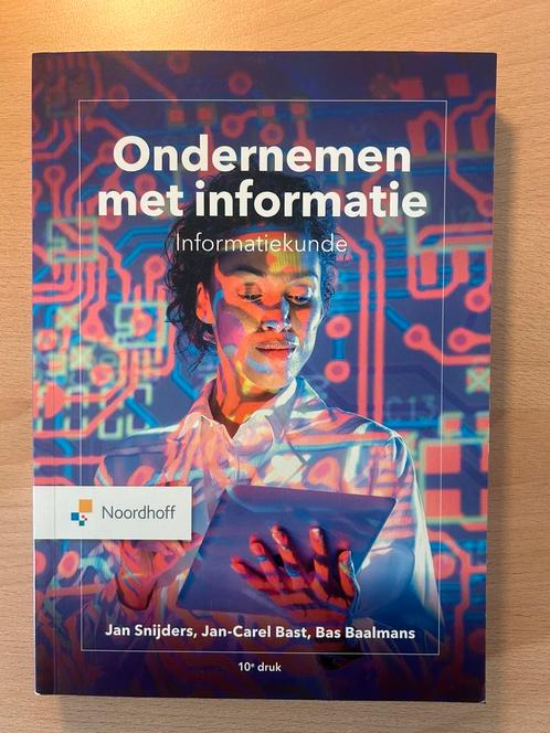 Ondernemen met informatie (Informatiekunde), Boeken, Economie, Management en Marketing, Nieuw, Economie en Marketing, Ophalen of Verzenden