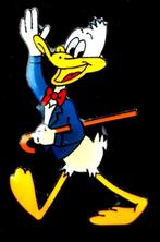 Donald Duck pin in vrolijke uitvoering, Verzamelen, Speldjes, Pins en Buttons, Verzenden, Nieuw, Figuurtje, Speldje of Pin