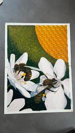 Verschillende werken Joost Minnigh (litho,ets of schilderij), Antiek en Kunst, Verzenden
