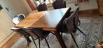 Massieve eiken eetkamer tafel, Huis en Inrichting, Tafels | Eettafels, Ophalen, Gebruikt, 200 cm of meer, 50 tot 100 cm