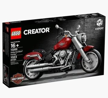 Lego Creator Expert Harley Davidson Fat Boy 10269 beschikbaar voor biedingen