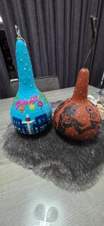 Kalebas lampen woondecoratie eygptische / mediteriaanse, Ophalen of Verzenden