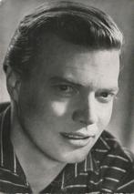 ZANGER KARLHEINZ BÖHM JAREN 1960 ZEER MOOIE OUDE KAART KH607, Ophalen of Verzenden, 1960 tot 1980, Ongelopen, Sterren en Beroemdheden