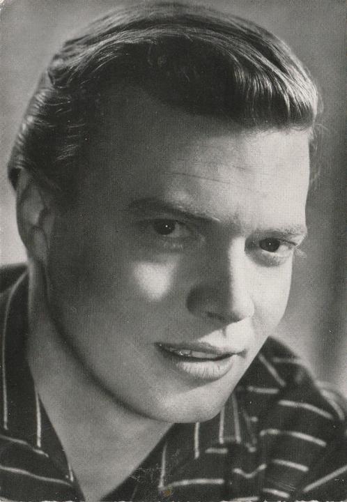 ZANGER KARLHEINZ BÖHM JAREN 1960 ZEER MOOIE OUDE KAART KH607, Verzamelen, Ansichtkaarten | Themakaarten, Ongelopen, 1960 tot 1980