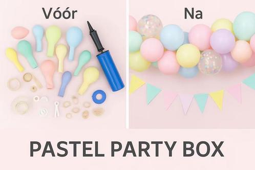 Medium Pastel Feestpakket – Zacht, Compleet & Zonder Gedoe, Hobby en Vrije tijd, Feestartikelen, Nieuw, Feestartikel, Verjaardag