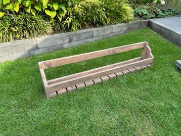 Houten wijnplank 140cm voor 13 glazen beschikbaar voor biedingen