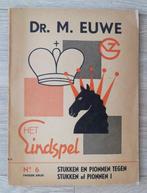 Dr. M ( Max ) Euwe: Het Eindspel no 6 Stukken en pionnen, Boeken, Ophalen of Verzenden, Gelezen, Balsport