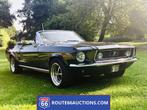Ford Mustang cabriolet | 1968 | Route 66 Auctions, Auto's, Oldtimers, Overige carrosserieën, Zwart, Bedrijf, Handgeschakeld