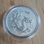 1 oz China Dragon 2025 zilveren munt, Postzegels en Munten, Edelmetalen en Baren, Verzenden, Zilver