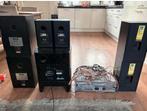 Complete Home Audio Set - Versterker, Subwoofer & Speakers, Ophalen of Verzenden, Gebruikt
