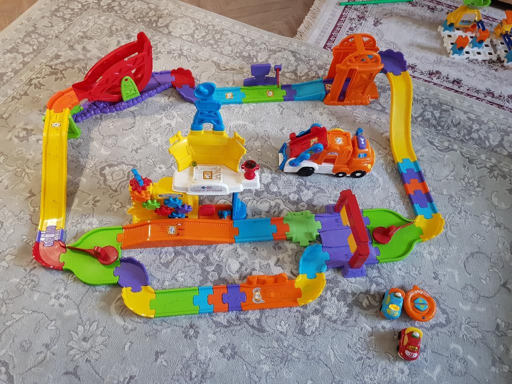 Toet Toet Auto Super Rc Racecircuit, Kinderen en Baby's, Speelgoed | Vtech, Ophalen of Verzenden, Zo goed als nieuw, 2 tot 4 jaar