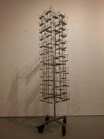 Metalen displayrek op wielen, Verzamelen, Ophalen of Verzenden