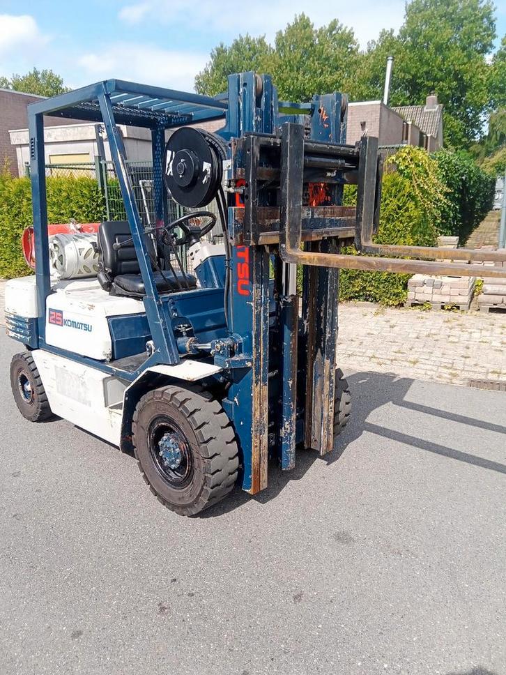 Heftruck Komatsu 2.5 ton lpg sideshift containermast, Zakelijke goederen, Machines en Bouw | Heftrucks en Intern transport, Heftruck