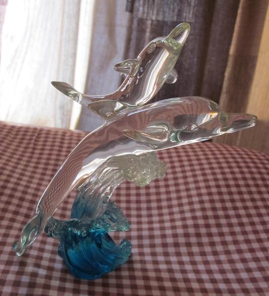 6 decoratie spullen pakket rommelmarkt beeldjes kat dolfijn, Diversen, Rommelmarktspullen, Gebruikt, Ophalen