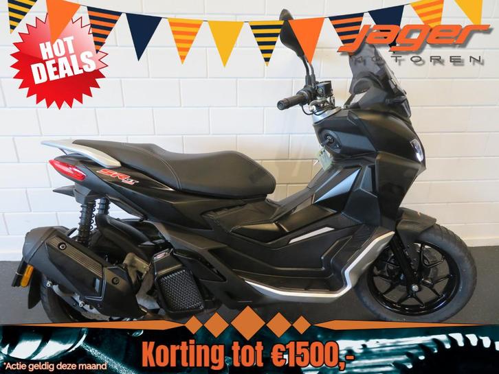 Aprilia SR GT 125 SPORT SUPERGAAF! (bj 2023), Motoren, Motoren | Aprilia, Bedrijf, Scooter, 11 kW of minder