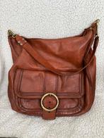 Campomaggi schoudertas/crossbodytas cognac ZGAN, Sieraden, Tassen en Uiterlijk, Ophalen of Verzenden, Zo goed als nieuw, Bruin
