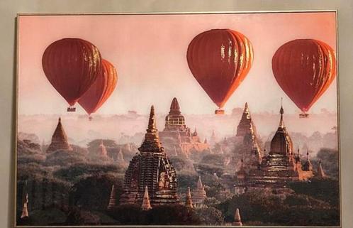 Te koop: afbeelding Borobodur, Huis en Inrichting, Woonaccessoires | Schilderijen, Tekeningen en Foto's, Zo goed als nieuw, Print