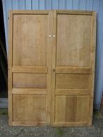 Set antieke kastdeuren geloogd 197 hoog x 145 cm breed, Antiek en Kunst, Antiek | Meubels | Kasten, Ophalen