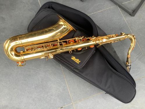 Saxofoon Karl Glaser model S2.0 met draagtas en toebehoren., Muziek en Instrumenten, Blaasinstrumenten | Saxofoons, Gebruikt, Alt
