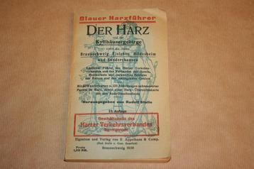 Zeldzame oude reisgids voor de Harz - 1930 !! beschikbaar voor biedingen