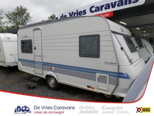 Hobby Excellent Easy 460 UFE luifel, Caravans en Kamperen, Caravans, Bedrijf, tot en met 4, 750 - 1000 kg, Rondzit, Hobby, Overige
