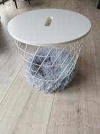 Bijzettafeltje ikea kvistbro kattenmandje, Ophalen, Rond, Hout, Minder dan 55 cm