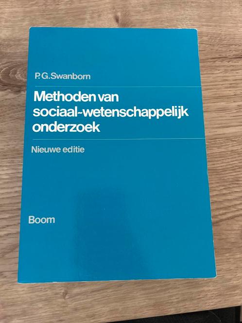 Methoden sociaal-wetenschappelijk onderzoek, Boeken, Studieboeken en Cursussen, Gelezen, Ophalen of Verzenden