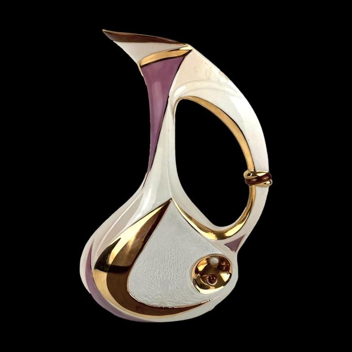 Galos - Porseleinen vaas - Met goud - Model nr. 9490, Antiek en Kunst, Antiek | Vazen, Ophalen of Verzenden