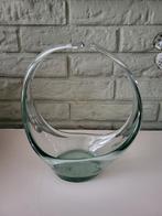 Glazen Mand Vaas, Antiek en Kunst, Antiek | Glas en Kristal, Ophalen of Verzenden