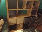 Ikea kast met vakken en bakken, Ophalen, 100 tot 150 cm, 100 tot 150 cm, Zo goed als nieuw