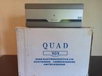 QUAD 909 POWER-AMP RINGKERNTRAFO 2 X 140 WATT 8 OHM BOXED, Overige merken, Gebruikt, Ophalen of Verzenden, 120 watt of meer