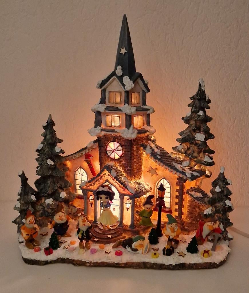 Leuk groot kerstdorp
Met Sneeuwwitje en de 7 dwergen, Diversen, Kerst, Ophalen of Verzenden