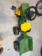 John Deere loopauto met aanhanger, Kinderen en Baby's, Speelgoed | Buiten | Skelters, Ophalen of Verzenden, Gebruikt, Overige merken