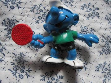 SMURFEN - Tafeltennis Smurf - pingpong - 20227 beschikbaar voor biedingen