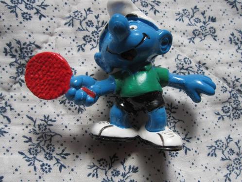 SMURFEN - Tafeltennis Smurf - pingpong - 20227, Verzamelen, Smurfen, Nieuw, Poppetje, Figuurtje of Knuffel, Ophalen of Verzenden