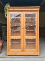 Antieke brocante XL Biedermeier meidenkast vintage kast, Ophalen of Verzenden