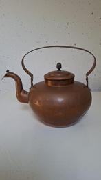 Koperen ketel hengsel en tuit en los deksel - 23 x 21cm, Ophalen of Verzenden, Koper