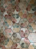 Multicolor tegels 6-hoekig, Doe-het-zelf en Verbouw, Tegels, Ophalen, Keramiek, Nieuw, Minder dan 20 cm