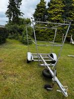 3 dubbele weg trailer, Watersport en Boten, Ophalen, Gebruikt, Overige typen
